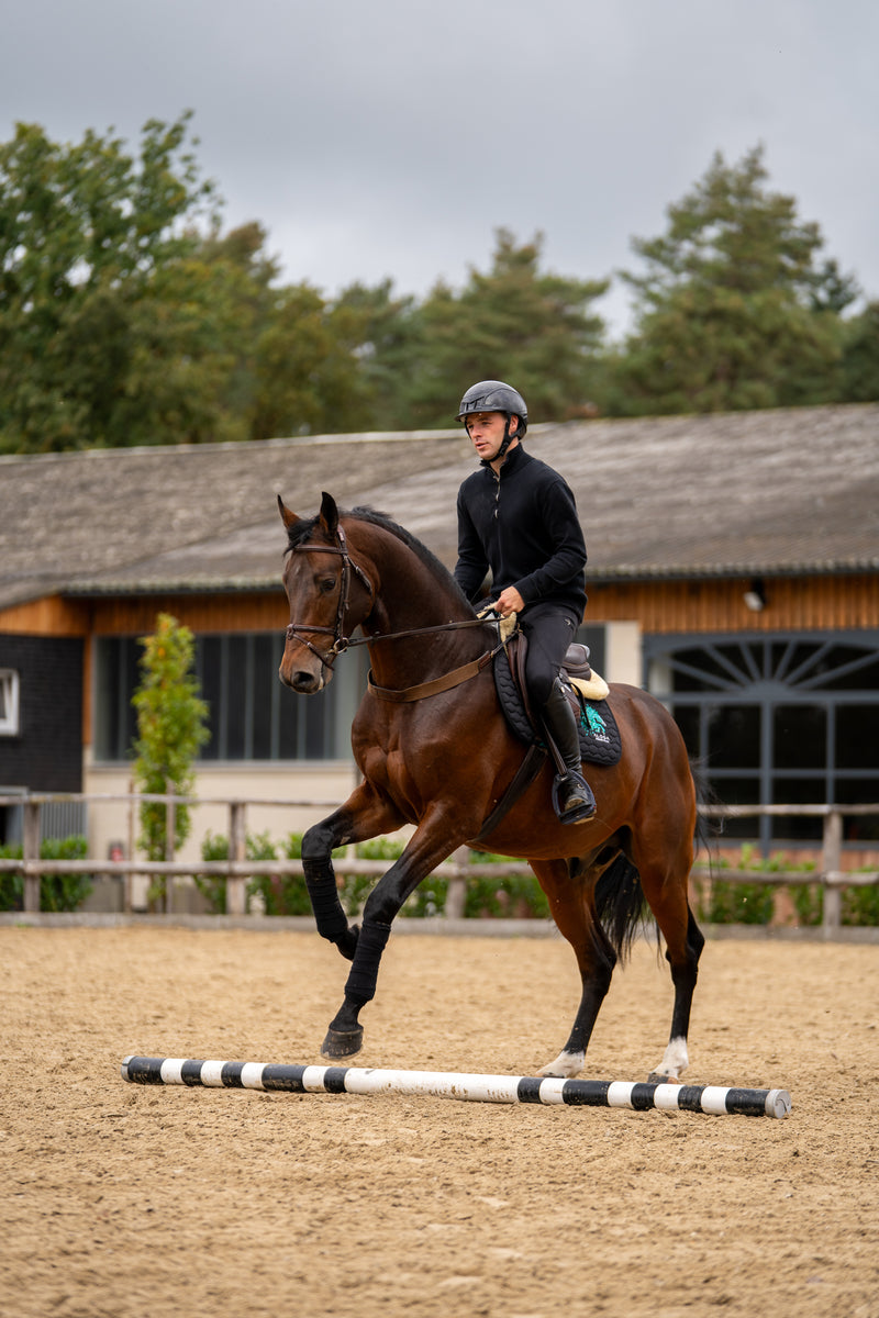 JUMPING SADDLE PAD with Embroidery