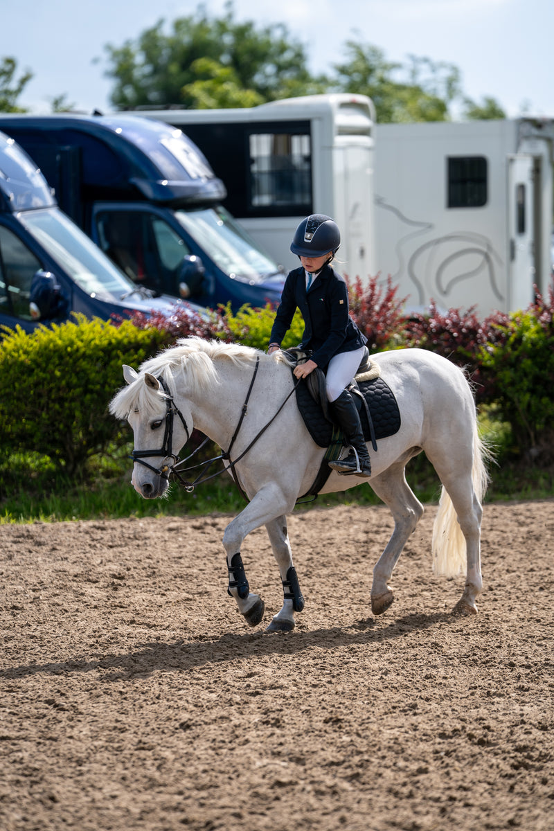 JUMPING SADDLE PAD with Embroidery