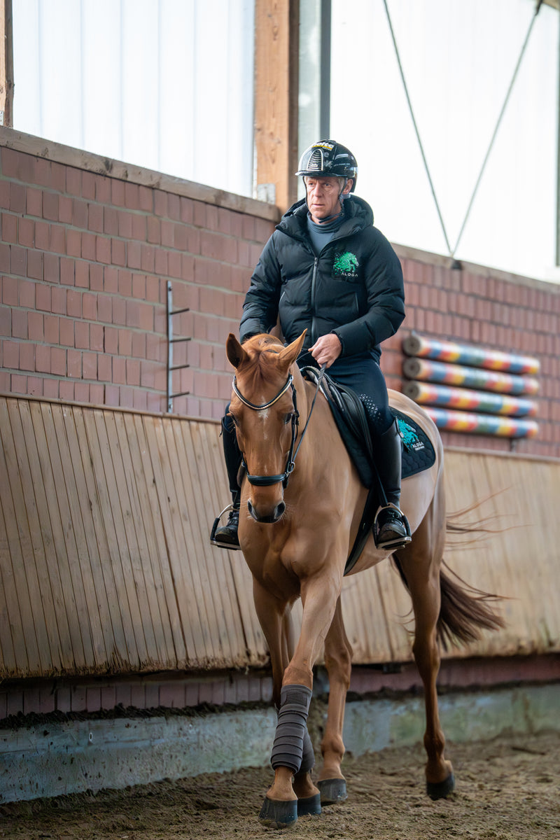 SPRING SCHABRACKE MIT LOGO JUMPING SADDLE PAD WITH LOGO 