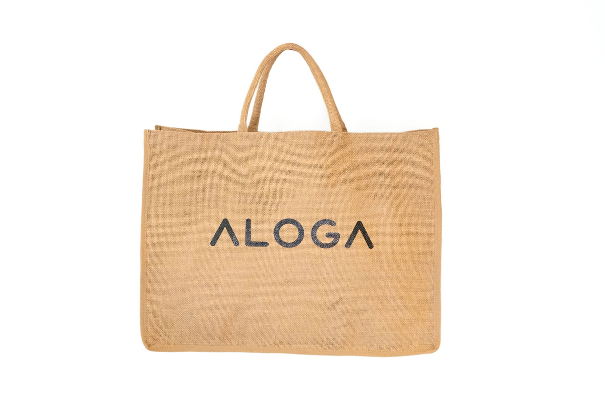 ALOGA JUTEBEUTEL