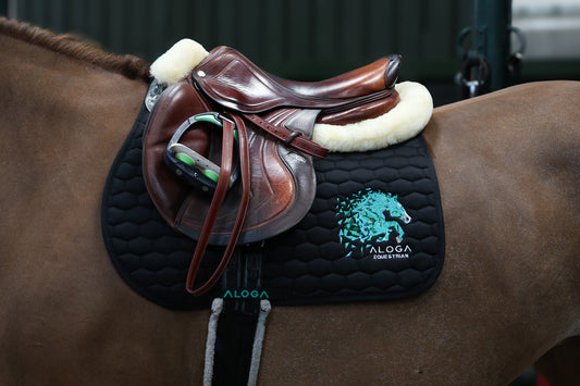 JUMPING SADDLE PAD with logo